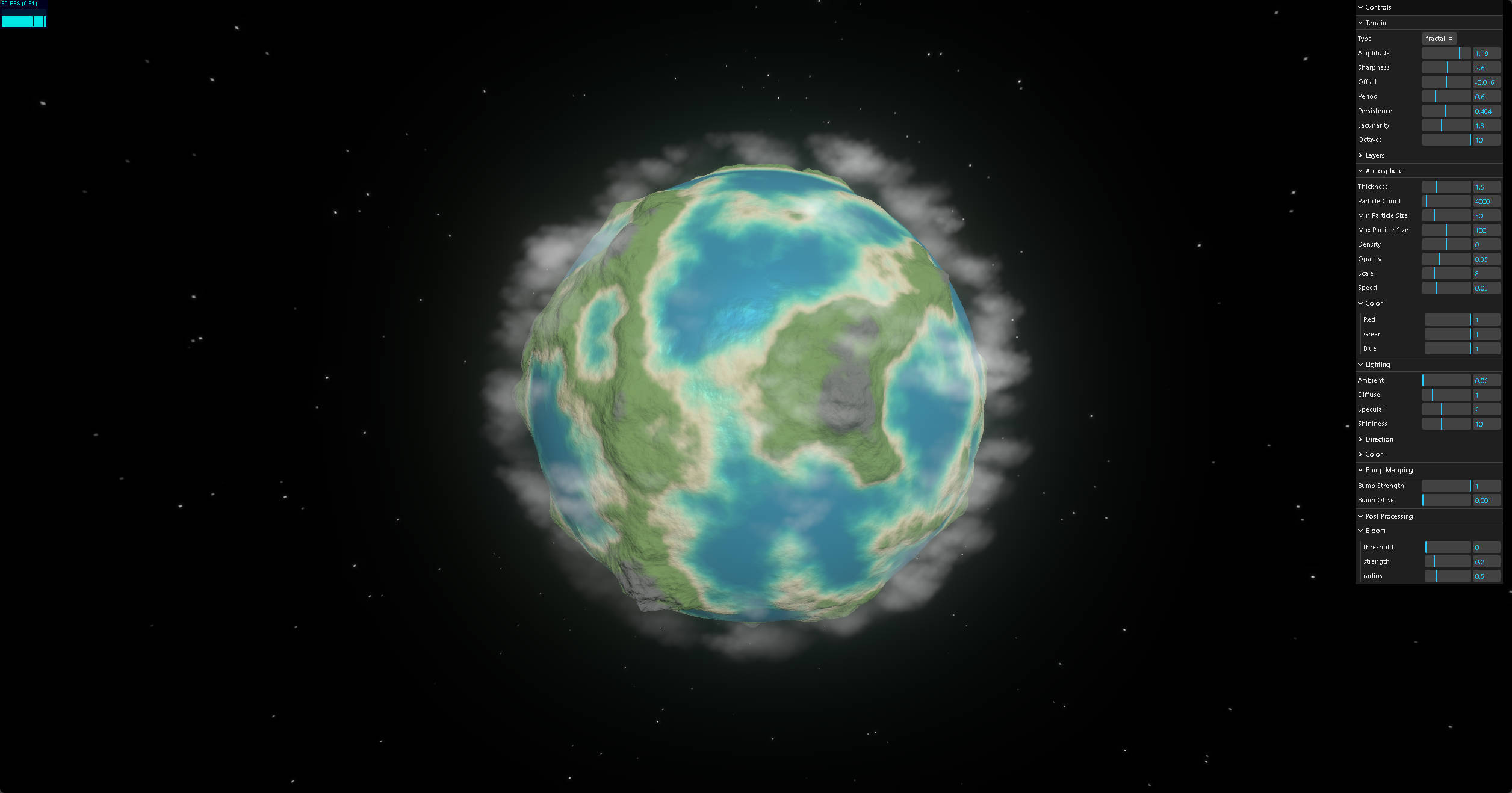 【网站】Procedural Planets